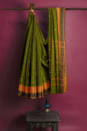 ARUPPUKOTTAI 60S COTTON SAREES WITH BLOUSE