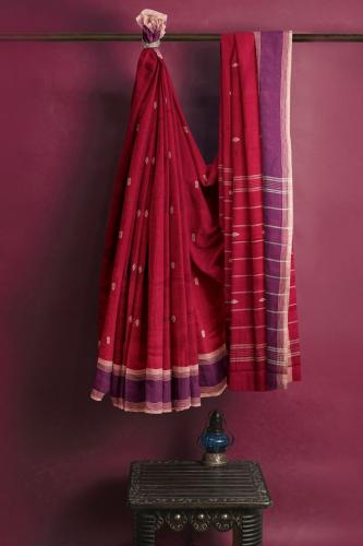 ARUPPUKOTTAI 60S COTTON SAREES WITH BLOUSE