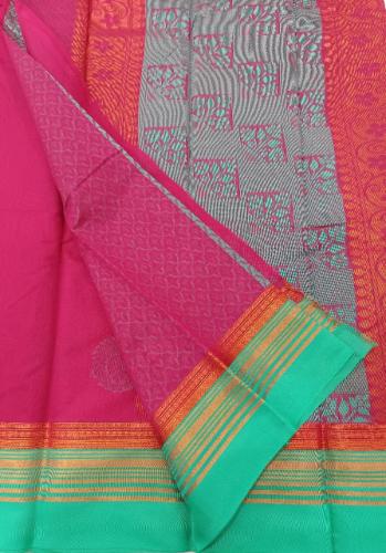 PL Saree Cotton Korvai Border