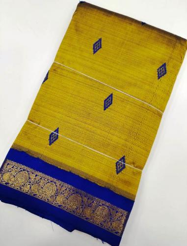 ARNI SILK HALF FINE ZARI SAREE WITH BLOUSE