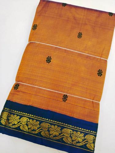 ARNI SILK HALF FINE ZARI SAREE WITH BLOUSE