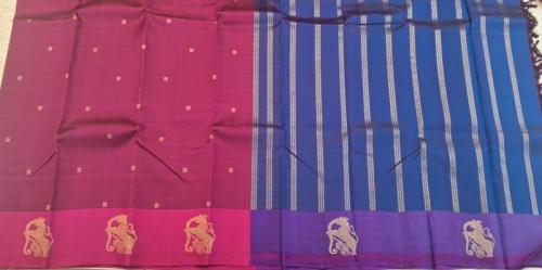 SAREES KPM SILK WITH BLOUSE