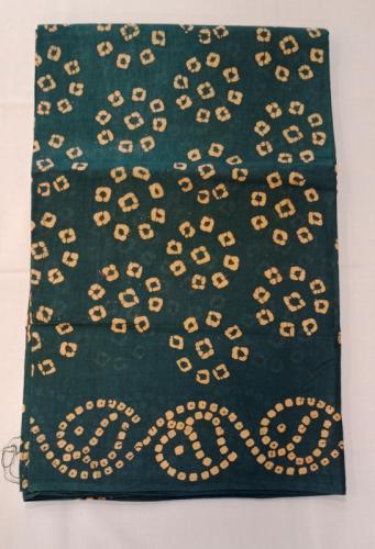 PL COTTON SAREES WITH WAX DOT PRINT DESIGNS