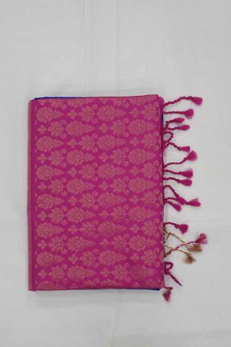 SOFT SILK SAREE WITH BLOUSE