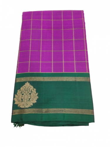 SAREES KPM SILK WITH BLOUSE