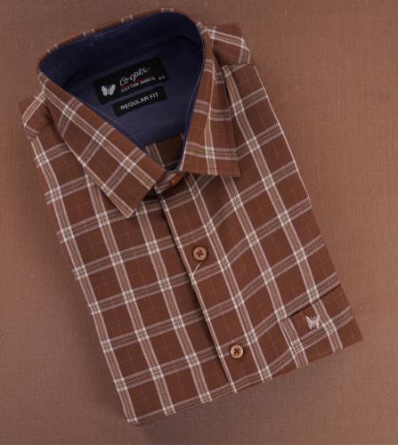 PL COTTON READYMADE TWILL DESIGN SHIRTS 42 FS