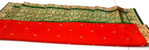 PMK BUMBERG COT SAREES WITH BLOUSE