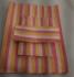 BEDSHEET STRIPE 60X90 2 PILLOW COVER