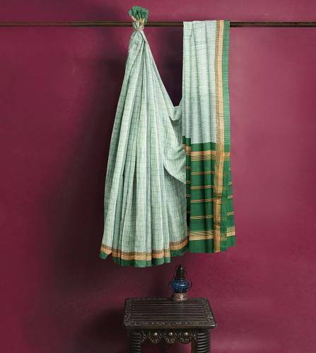 MANAMEDU COTTON SAREES WITH BLOUSE