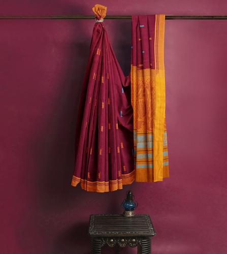 MANAMEDU COTTON SAREES WITH BLOUSE