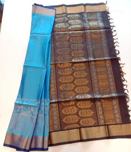 SOFT SILK SAREE WITH BLOUSE