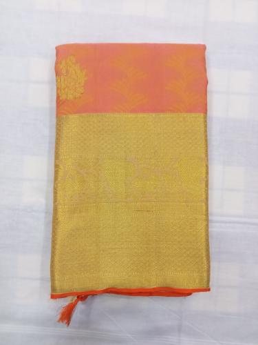 ARNI SILK HALF FINE ZARI SAREE WITH BLOUSE