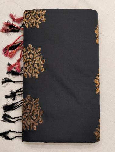 PL Polyester Big Butta Softee saree Jacquard