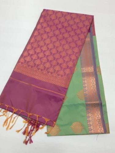 PL Polyester Big Butta Softee saree Jacquard