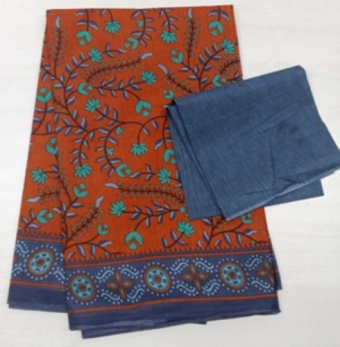 PL PRINTED SAREES WITH BLOUSE