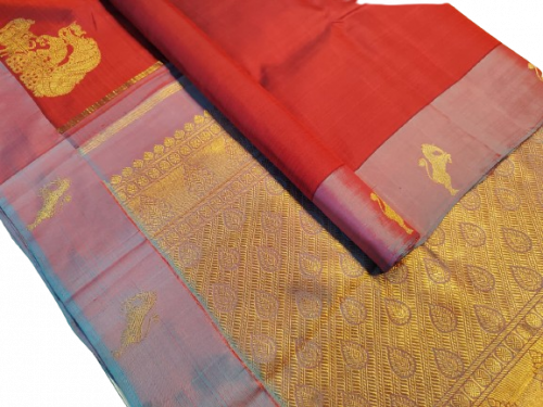 SAREES KPM SILK WITH BLOUSE