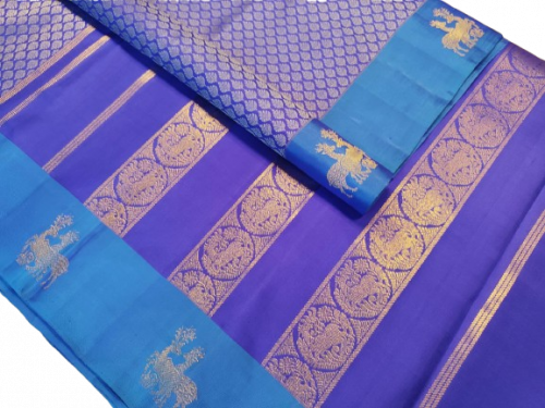 SAREES KPM SILK WITH BLOUSE