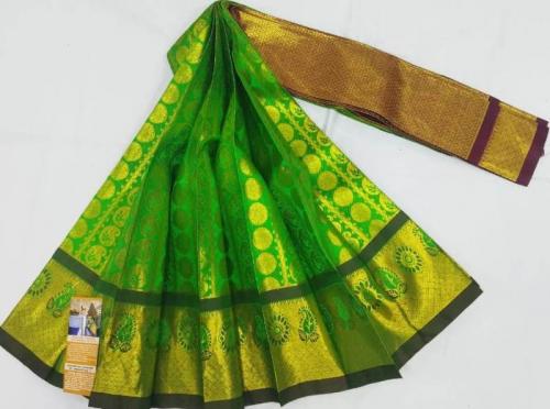 THIRUBHUVANAM HF ZARI SILK SAREE WITH BLOUSE