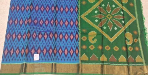 COTTON X KORA SILK TIE DYE SAREES CHINNLAPATTI