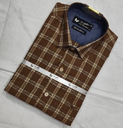 PL COTTON READYMADE TWILL DESIGN SHIRTS 38 FS
